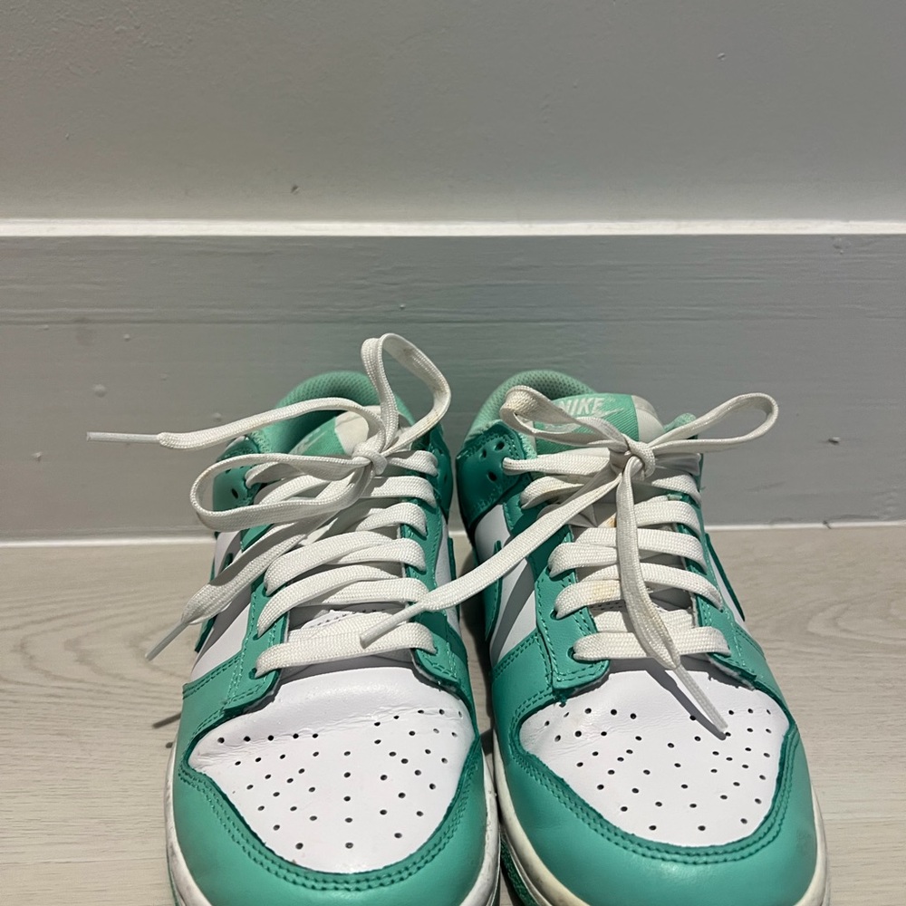 Nike Kids' Aqua and White Sneakers
